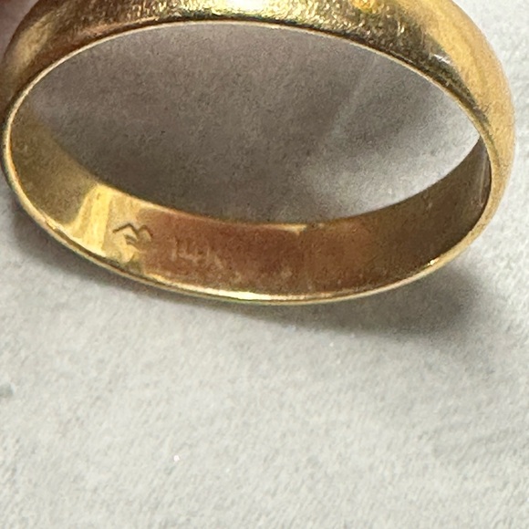 Vintage 14K Gold Women's Ring-wedding band - Picture 11 of 14